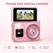 Mini Digital Camera 1080P Vlogging Camera With 1.47 Inch 180 Degree Flip Screen Built In Fill Light Timer Loop Recording Pocket Camera Pink. Available at Crazy Sales for $24.99