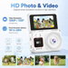 Mini Digital Camera 1080P Vlogging Camera With 1.47 Inch 180 Degree Flip Screen Built In Fill Light Timer Loop Recording Pocket Camera White. Available at Crazy Sales for $24.99