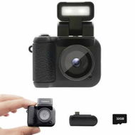 Detailed information about the product Mini Digital Camera with 1.4 In LCD Screen 1080P 32GB Card Monoreflexes Shaped CMOS Small Compact Portable Video Recorder (Black)