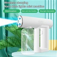 Detailed information about the product Mini Disinfectant Machine Hand-held Nanoscale Atomization Machine Portable Rechargeable Blue Light Atomizing S