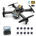 Mini Drone 4K Dual Camera Four Side Obstacle Avoidance Optical Flow Positioning Foldable Quadcopter Toys Gifts Dual Batteries. Available at Crazy Sales for $48.69