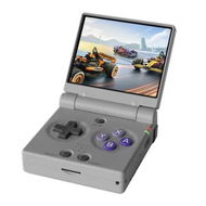 Detailed information about the product Mini Flip Handheld Retro Game Players 5000+ Games 2.8 Inch IPS Screen Linux System Video Game Consoles Gamer Gift Color Grey