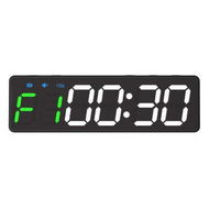 Detailed information about the product Mini Gym Timer Clock Magnetic LED Interval Timer For Workout Home Gym Garage Fitness (Black)