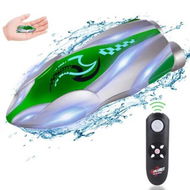 Detailed information about the product Mini High Speed RC Boat Remote Control LED Lights 360 Degree Rotation Pool Water Toy Gifts for Boys Girls Color Green