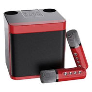 Detailed information about the product Mini Karaoke Machine Adults Kids Portable Bluetooth Speaker TV 2 Wireless Microphones PA System Indoor Outdoor Party