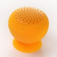 Detailed information about the product Mini Portable Bluetooth Speaker Mashroom Wireless Waterproof Silicone Suction - Orange