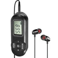 Detailed information about the product Mini Portable Digital Radio with Headphones, Belt Clip, LCD Screen, Pocket Radio for Walking, Jogging