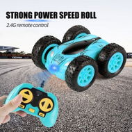 Detailed information about the product Mini Remote Control Stunt Toy 4WD 2.4GHz With Double-Sided Remote Control Toy For Boys Girls Birthday Without Battery.