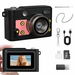 Mini Retro Keychain Camera, 1080P FHD Tiny Digital Camera with 16GB Card, Vintage Compact Camera Gift for Birthdays Kids (Pink). Available at Crazy Sales for $34.95