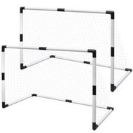 Detailed information about the product Mini Soccer Goal Posts Net 2 Pcs For Kids 91.5 X 48 X 61 Cm