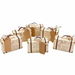 Mini Suitcase Favor Boxes,Small Gift Boxes Vintage Style with Tags,50 Pack,Wedding Travel Theme Party Decor. Available at Crazy Sales for $12.99