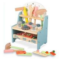 Detailed information about the product Mini Tool Bench Set Wooden Tool Workbench Construction Workshop Pretend Play Gift for 3+ Year Old Boys Girls