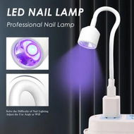 Detailed information about the product Mini USB UV/LED Light for Gel Nails 360 Degree Freely Adjustable Tube Nail Dryer Convenient UV Lamp For Nails Art Decoration