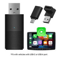 Detailed information about the product Mini Wireless CarPlay Adapter Car Play Dongle Bluetooth WiFi Fast Connect Plug and Play for OEM Wired CarPlay Car (Android Auto)