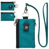 Detailed information about the product Minimalist RFID Blocking Small Wallet with ID Window,WaterResistant Zip Id Case Wallet with Lanyard Keychain for Cards,Cash,Travel,Women,Men