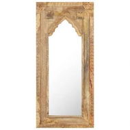 Detailed information about the product Mirror 50x3x110 cm Solid Mango Wood