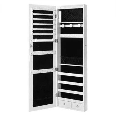 Mirror Jewellery Cabinet LED