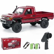 Detailed information about the product MN82 RC Rock Crawler, 2.4Ghz Toyota Remote Control Truck, 4WD 2 Speeds Switch RC Crawler Off-Road Pick-up with 2 Upgraded 1200mah Battery, 1/12 Scale Truck