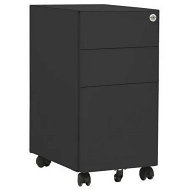Detailed information about the product Mobile File Cabinet Anthracite 30x45x59 cm Steel