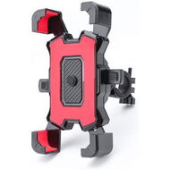 Detailed information about the product Mobile Phone Holder For Bicycle And Scooter Handlebars Red