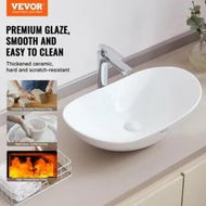 Detailed information about the product Modern Ceramic Vessel Sink 60x36cm Bathroom Vanity Bowl Countertop