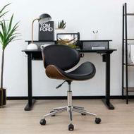 Detailed information about the product Modern Computer Chair With Curved Swivel Seat For Home & Office.