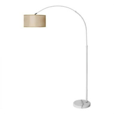 Modern LED Floor Lamp Reading Beige