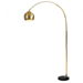 Modern LED Floor Lamp Stand Reading Gold. Available at Crazy Sales for $119.97