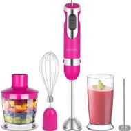 Detailed information about the product Monika 5In1 Electric Stick Blender Handheld Mixer Chopper Stainless Steel Whisk