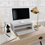 Detailed information about the product Monitor Stand Concrete Grey 42x24x13 cm Chipboard