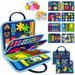 Montessori Busy Board & Busy Book Sensory Learning Toys, Educational Activity Gifts for Boys, Portable Travel Toy for Car Airplane (Blue). Available at Crazy Sales for $19.99