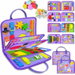 Montessori Busy Board & Busy Book Sensory Learning Toys, Educational Activity Gifts for Boys, Portable Travel Toy for Car Airplane (Purple). Available at Crazy Sales for $19.99