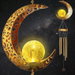 Moon Wind Chimes Outdoor Glass Ball Crackle Metal Garden Patio Hanging Decor Christmas Gift. Available at Crazy Sales for $31.99