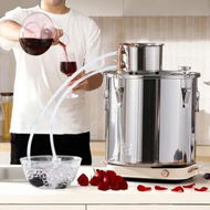 Detailed information about the product Moonshine Still 13 Gal Water Alcohol Distiller Brewing Kit Stainless Steel