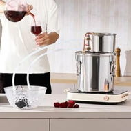 Detailed information about the product Moonshine Still 3 Gal Water Alcohol Distiller Brewing Kit Stainless Steel