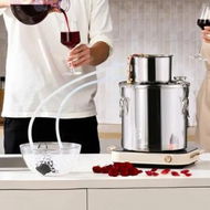 Detailed information about the product Moonshine Still 5 Gal Water Alcohol Distiller Brewing Kit Stainless Steel