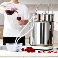 Detailed information about the product Moonshine Still Water Alcohol Distiller 13.2Gal w/Thumper Keg & Water Pump