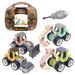 Morandi Construction Vehicle Toy DIY Nut Assembly Excavator Set 4 Excavators Idea Gifts Suitable For aged 3 and up. Available at Crazy Sales for $24.99
