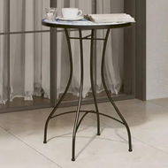 Detailed information about the product Mosaic Bistro Table Blue and White Ã˜50x70 cm Ceramic