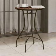 Detailed information about the product Mosaic Bistro Table Terracotta Ã˜50x70 cm Ceramic