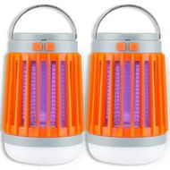 Detailed information about the product Mosquito Zapper Solar Powered Bug Outdoor Buzz Blast Pro Cordless Rechargeable High UV Light 3in1 Fly Gnats Moths 2 Pcs Pest Control Garden Camping