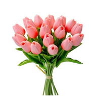 Detailed information about the product MotherS Day Gifts 20pcs Coral Artificial Tulip Silk Flowers For Mothers Day Gift Home Kitchen Wedding Decorations