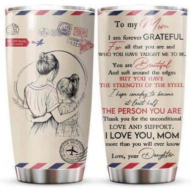 Mothers Day Gifts For My Mom? Birthday Gifts For Mom: Tumbler 20 Oz Stainless Steel Tumbler For Mom. Christmas Gifts For Mom From Daughter Son.