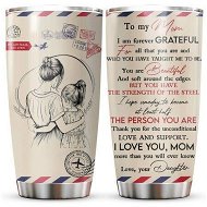 Detailed information about the product Mothers Day Gifts For My Mom? Birthday Gifts For Mom: Tumbler 20 Oz Stainless Steel Tumbler For Mom. Christmas Gifts For Mom From Daughter Son.