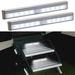 Motion Activated RV Step Lights,10 LED Battery Operated Motorhome Motion Sensor led Light Strip,Magnetic Night Light Bar (White Light,2 Pack). Available at Crazy Sales for $14.99