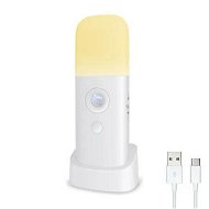 Detailed information about the product Motion Sensor Night Light, Dimmable Night Lights with 5 Brightness Levels, Rechargeable Light, Portable Motion Sensor Light for Kids Room, Bedroom, Hallway