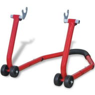 Detailed information about the product Motorcycle Rear Stand Red