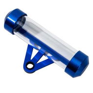 Detailed information about the product Motorcycle Scooter Tax Disc Holder Waterproof Cylindrical Tube Holder, Blue