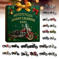 Detailed information about the product Mototcycles Advent Calendar 2025, 24 Days Countdown to Christmas Gift, Funny Har-Ley Advent Calendar for Mototcycles Lovers