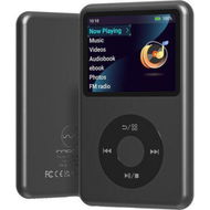 Detailed information about the product MP3 Player with Bluetooth Portable Music Digital Players Supports Playlist Audiobook Video Nice Gadget for Kids Black